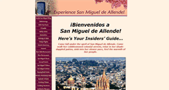 Desktop Screenshot of experience-san-miguel-de-allende.com